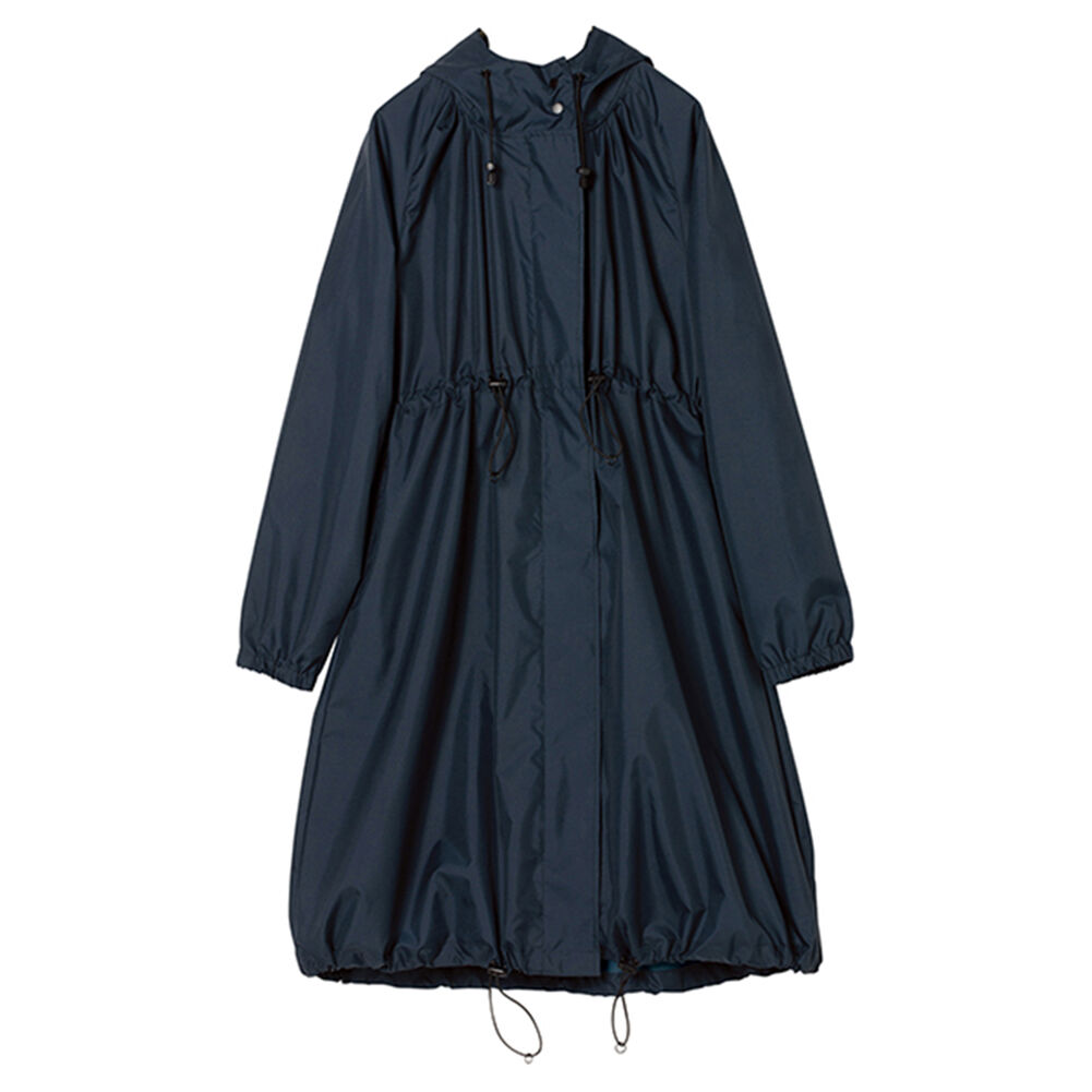 Wpc.「レインコート レディース おしゃれ 通販 ロング モッズ 長め 防水加工 はっ水 撥水 自転車」|レインコート|ブルー1