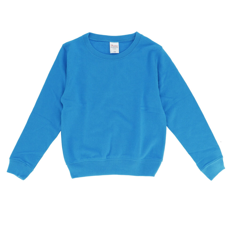 BACKYARD FAMILY「トレーナー キッズ 通販 ジュニア クルーネックライトトレーナー スウェット ルームウェア 100」|その他ベビーウェア|ブルー1