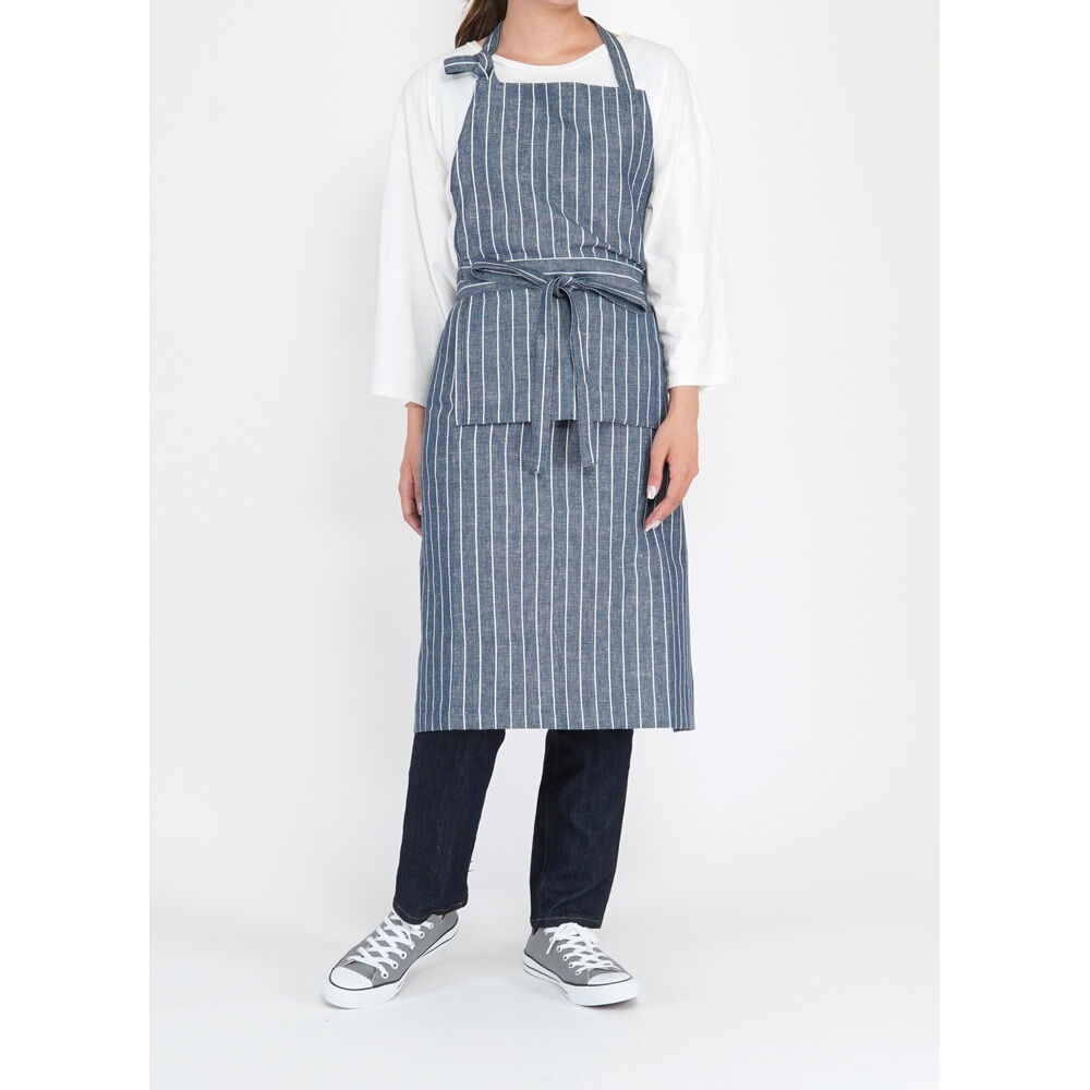 BACKYARD FAMILY「エプロン おしゃれ 大人 通販 カフェエプロン ロングエプロン ワークエプロン S+」|その他|ブルー2