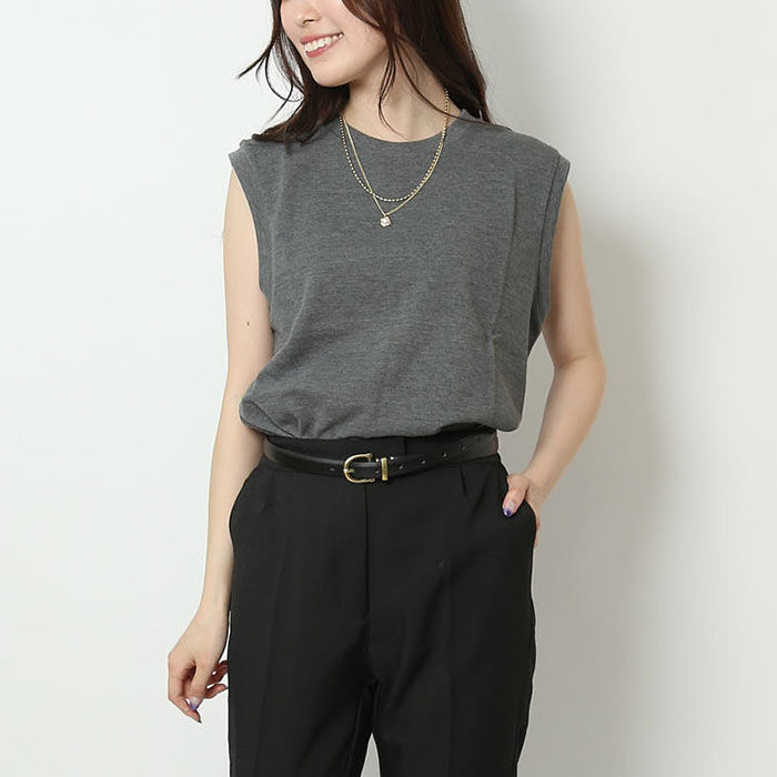 BACKYARD FAMILY「レディース ノースリーブ tシャツ 通販 JEMORGAN ジェーイーモーガン」|Tシャツ・カットソー|