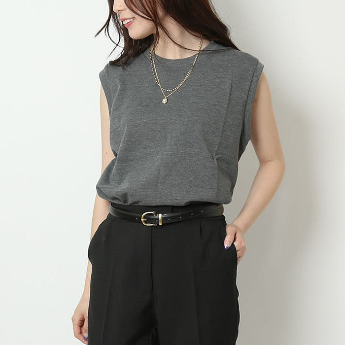 BACKYARD FAMILY「レディース ノースリーブ tシャツ 通販 JEMORGAN ジェーイーモーガン」|Tシャツ・カットソー|