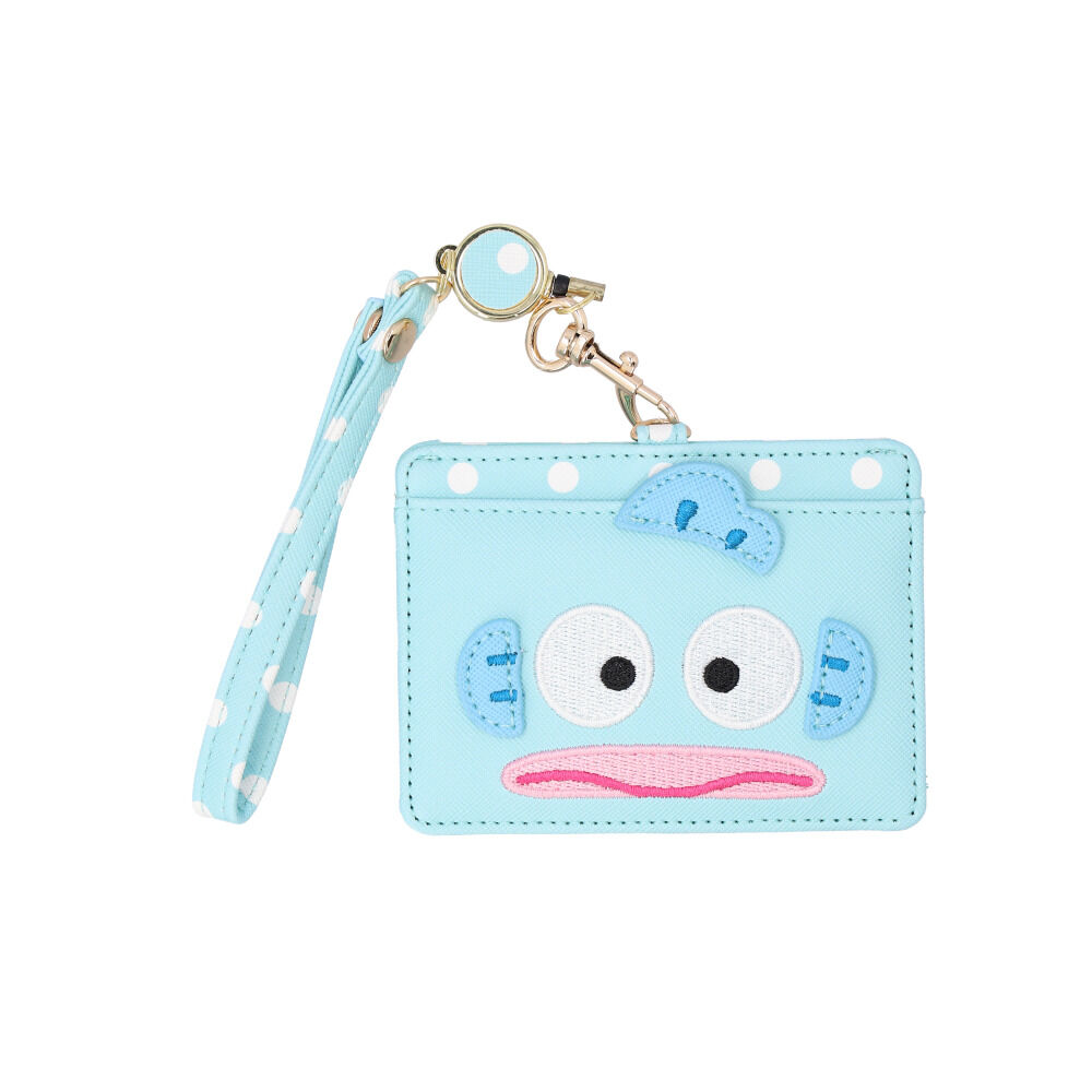 BACKYARD FAMILY「サンリオ リール付きパスケース 通販 パスケース リール付きキーケース パスポーチ」|定期入れ|ブルー1