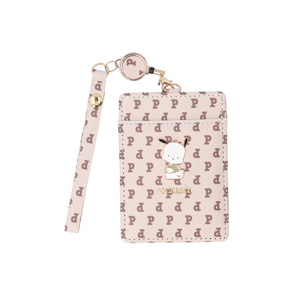 BACKYARD FAMILY「サンリオ リール付きパスケース 通販 パスケース リール付きキーケース パスポーチ」|定期入れ|ベージュ2