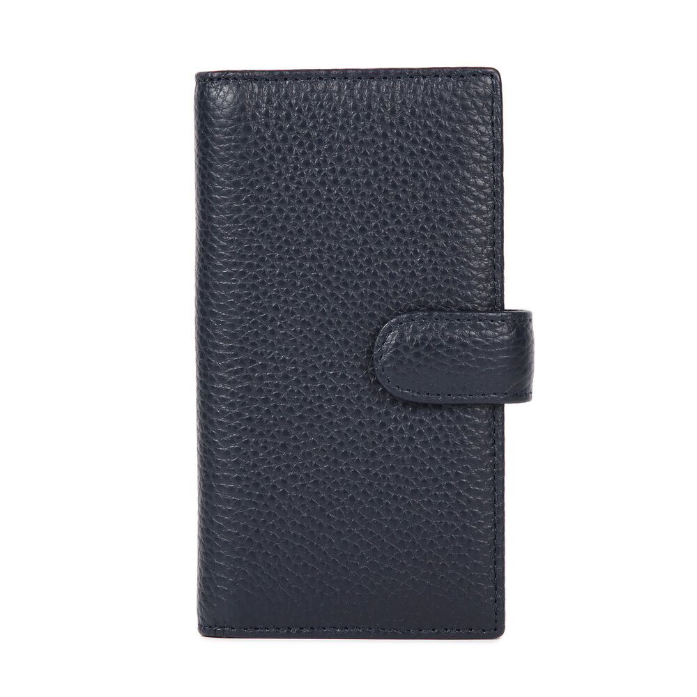 BACKYARD FAMILY「カードケース スリム 二つ折り 通販 カード入れ クレジットカードケース レディース 本革 レザー」|名刺入れ・カードケース|ブルー1