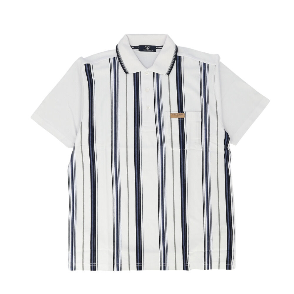 BACKYARD FAMILY「ポロシャツ 半袖 通販 半袖ポロシャツ メンズポロシャツ 胸ポケット カジュアル シンプル 男性」|その他|ホワイト2