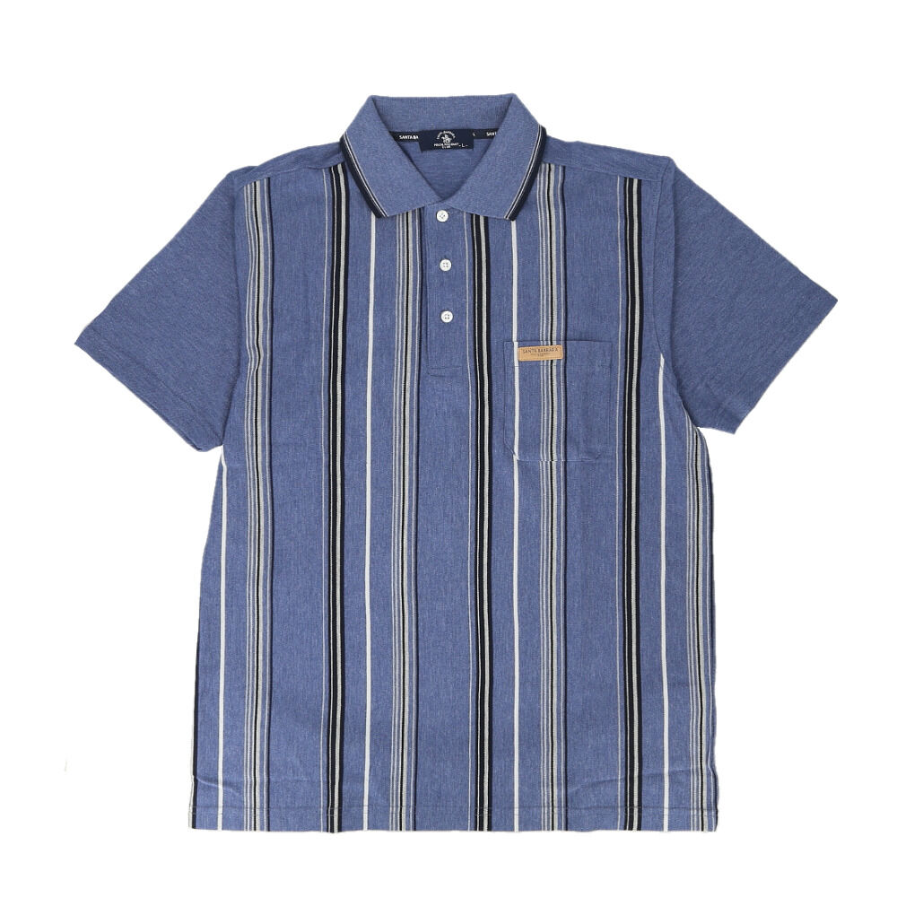 BACKYARD FAMILY「ポロシャツ 半袖 通販 半袖ポロシャツ メンズポロシャツ 胸ポケット カジュアル シンプル 男性」|その他|パープル1