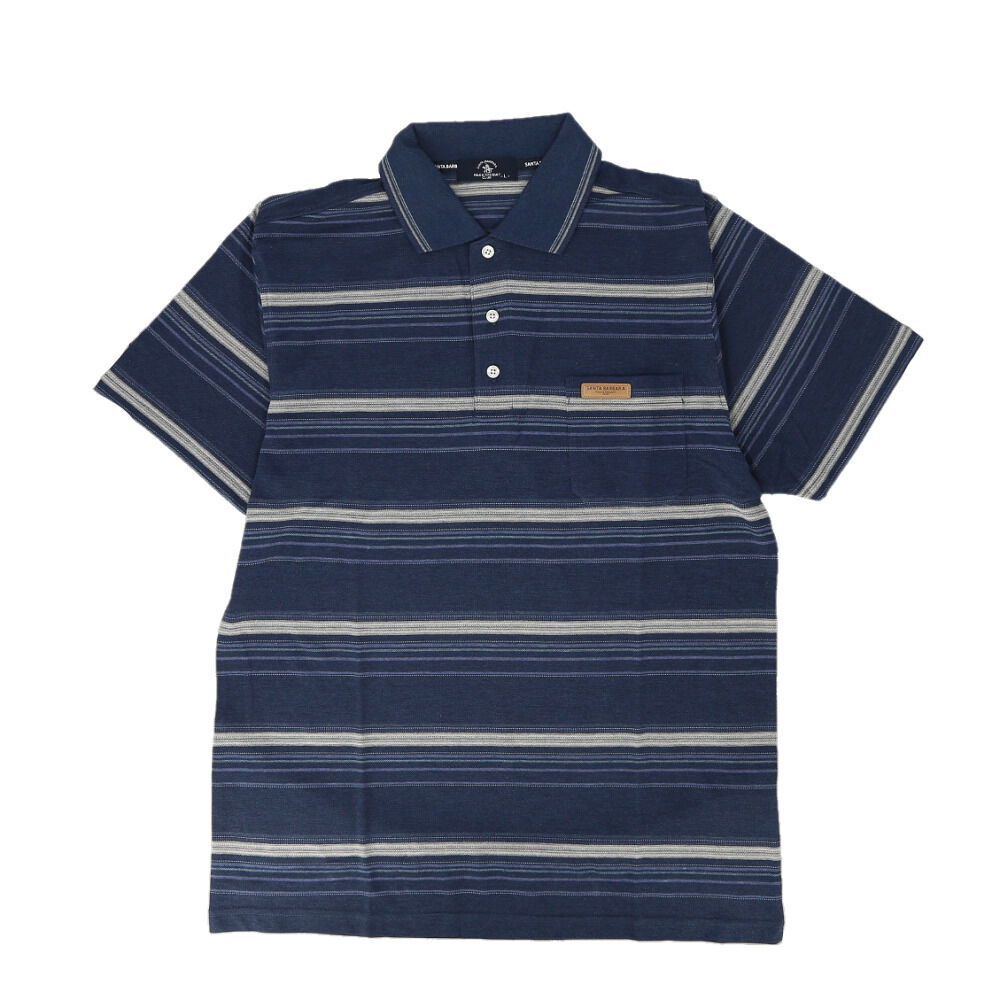 BACKYARD FAMILY「ポロシャツ 半袖 通販 半袖ポロシャツ メンズポロシャツ 胸ポケット カジュアル シンプル 男性」|その他|ブルー2