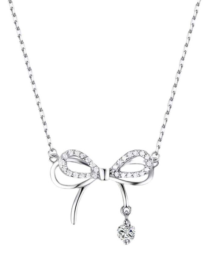 BACKYARD FAMILY「ネックレス レディース シルバー 通販 ペンダント 首飾り アクセサリー ジュエリー リボン」|その他|