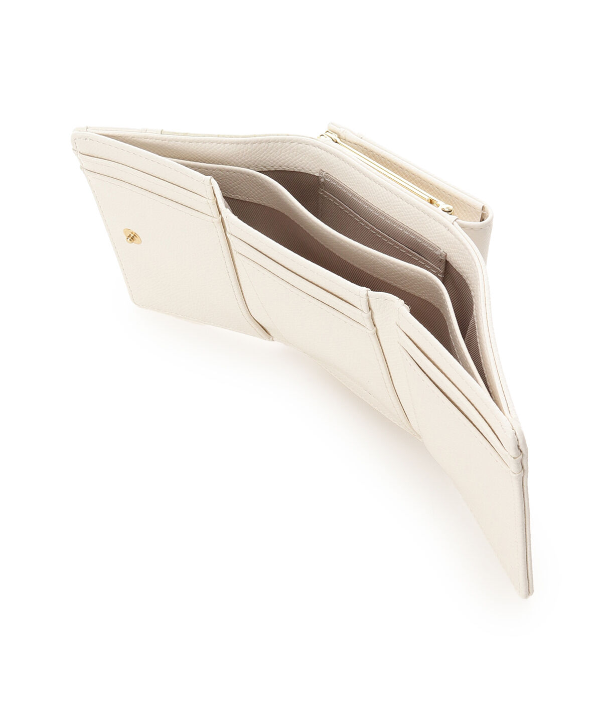 Samantha Vega「フローラルアクセントリボン口金折財布」|財布|