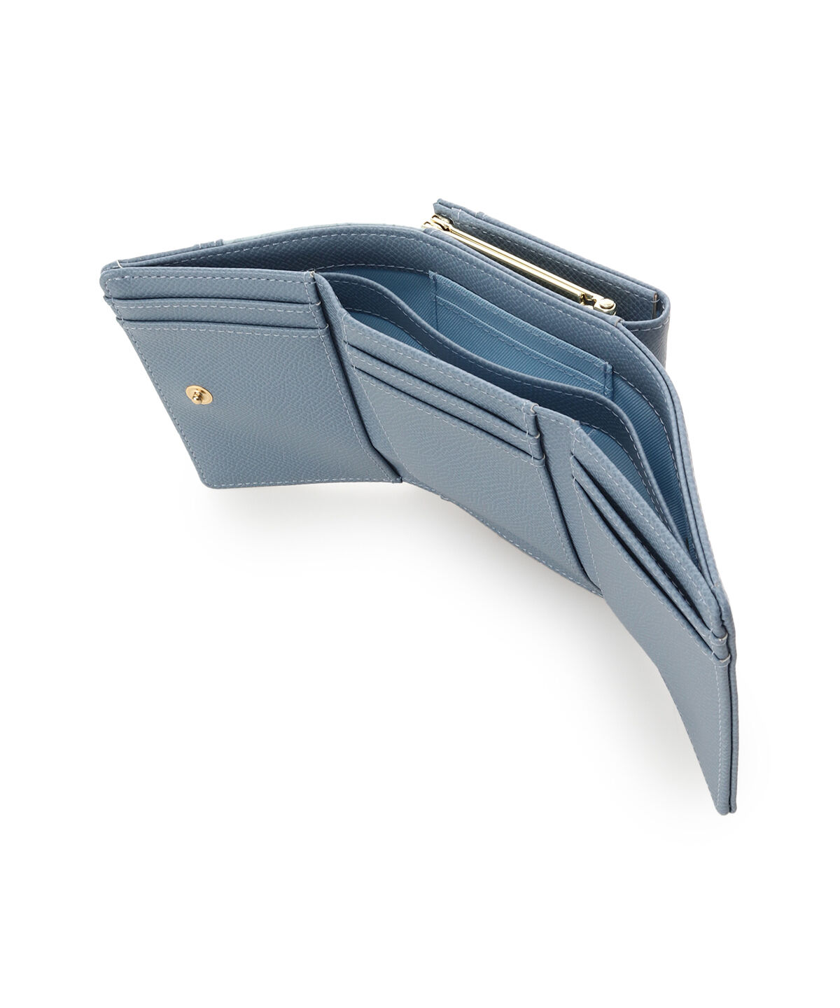 Samantha Vega「フローラルアクセントリボン口金折財布」|財布|