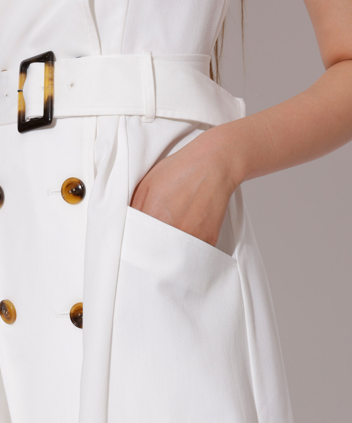 REDYAZEL「ノースリーブフレアワンピース」|ワンピース|