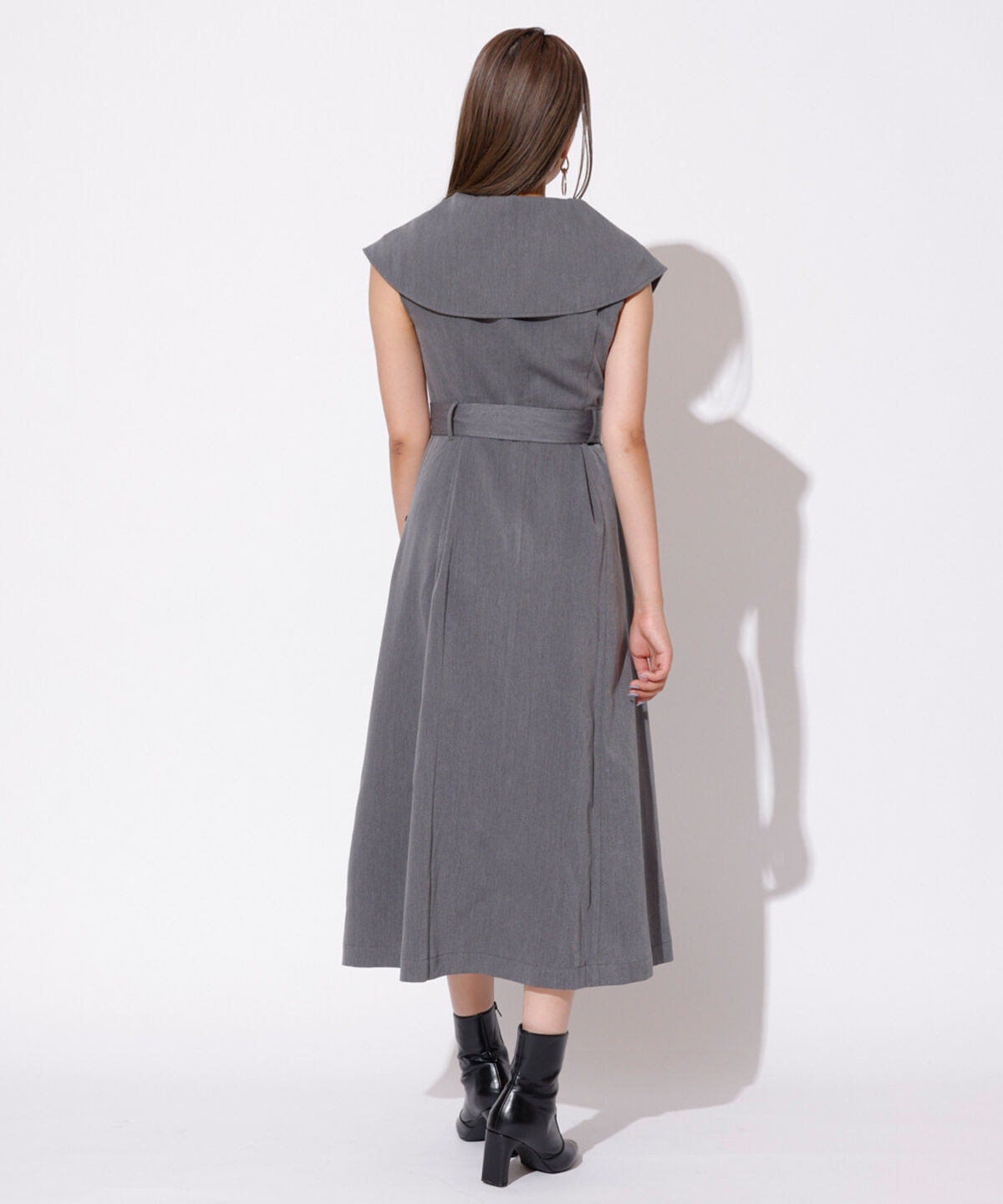 REDYAZEL「ノースリーブフレアワンピース」|ワンピース|