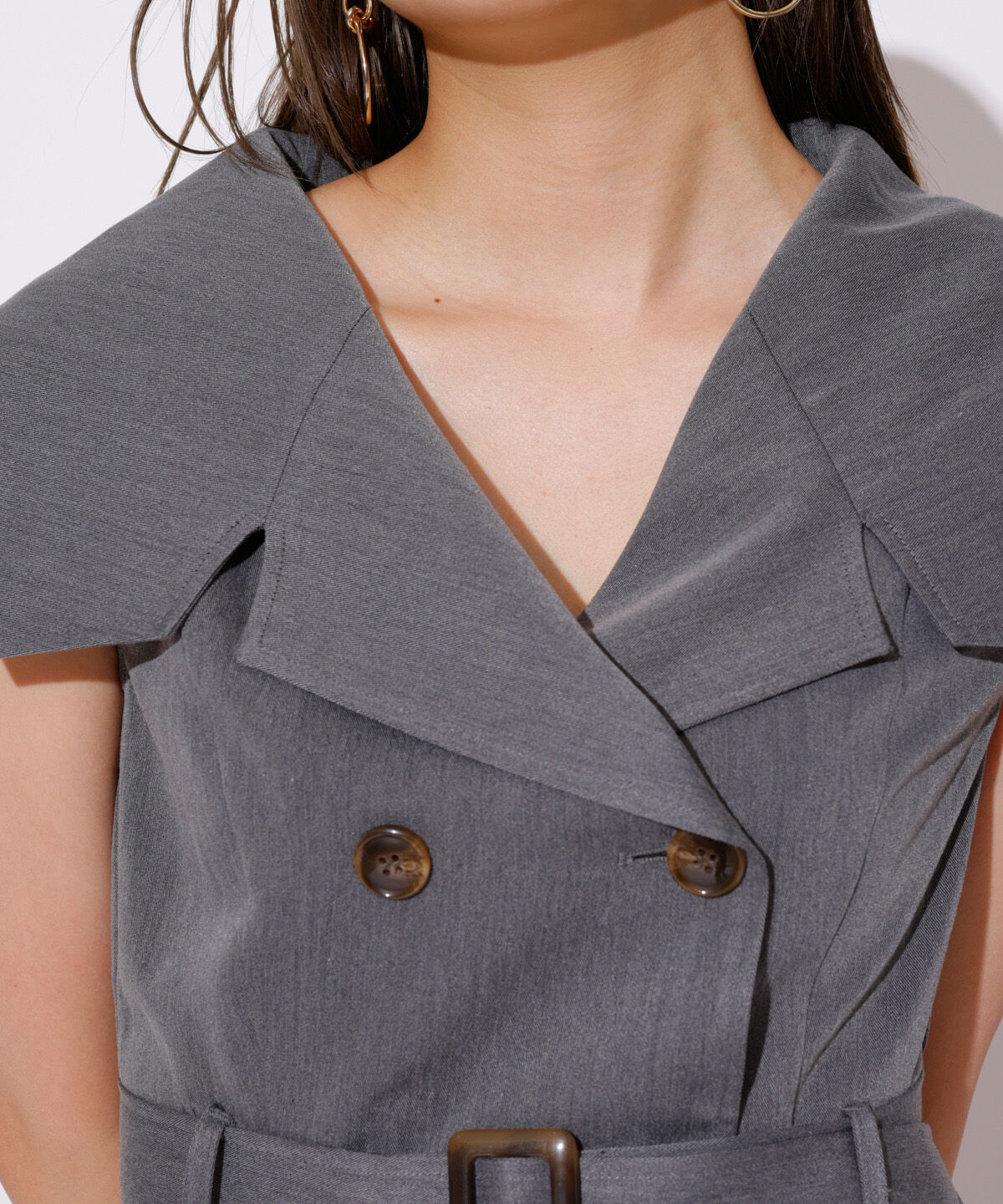 REDYAZEL「ノースリーブフレアワンピース」|ワンピース|