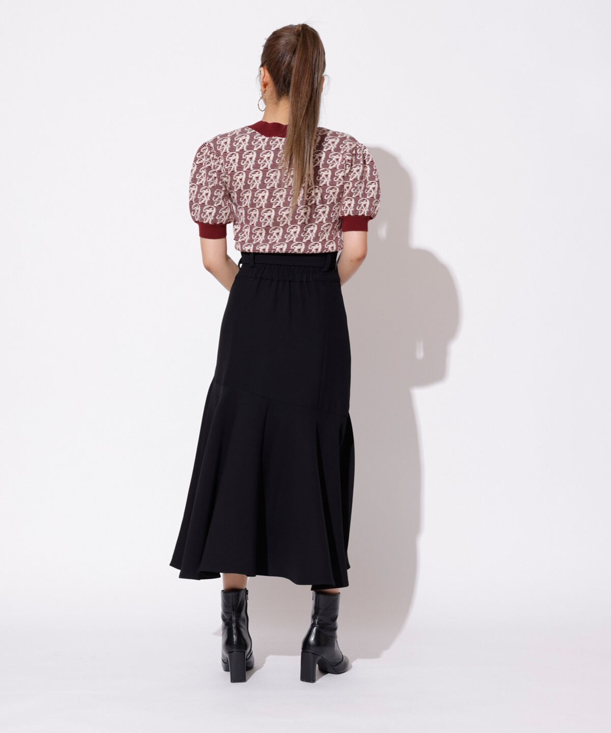 REDYAZEL「モノグラムジャガードニット」|ニット・セーター|