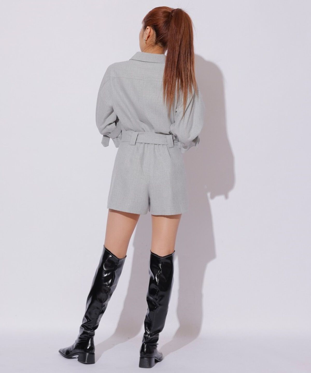 REDYAZEL「キャンディースリーブミニロンパース」|オールインワン|