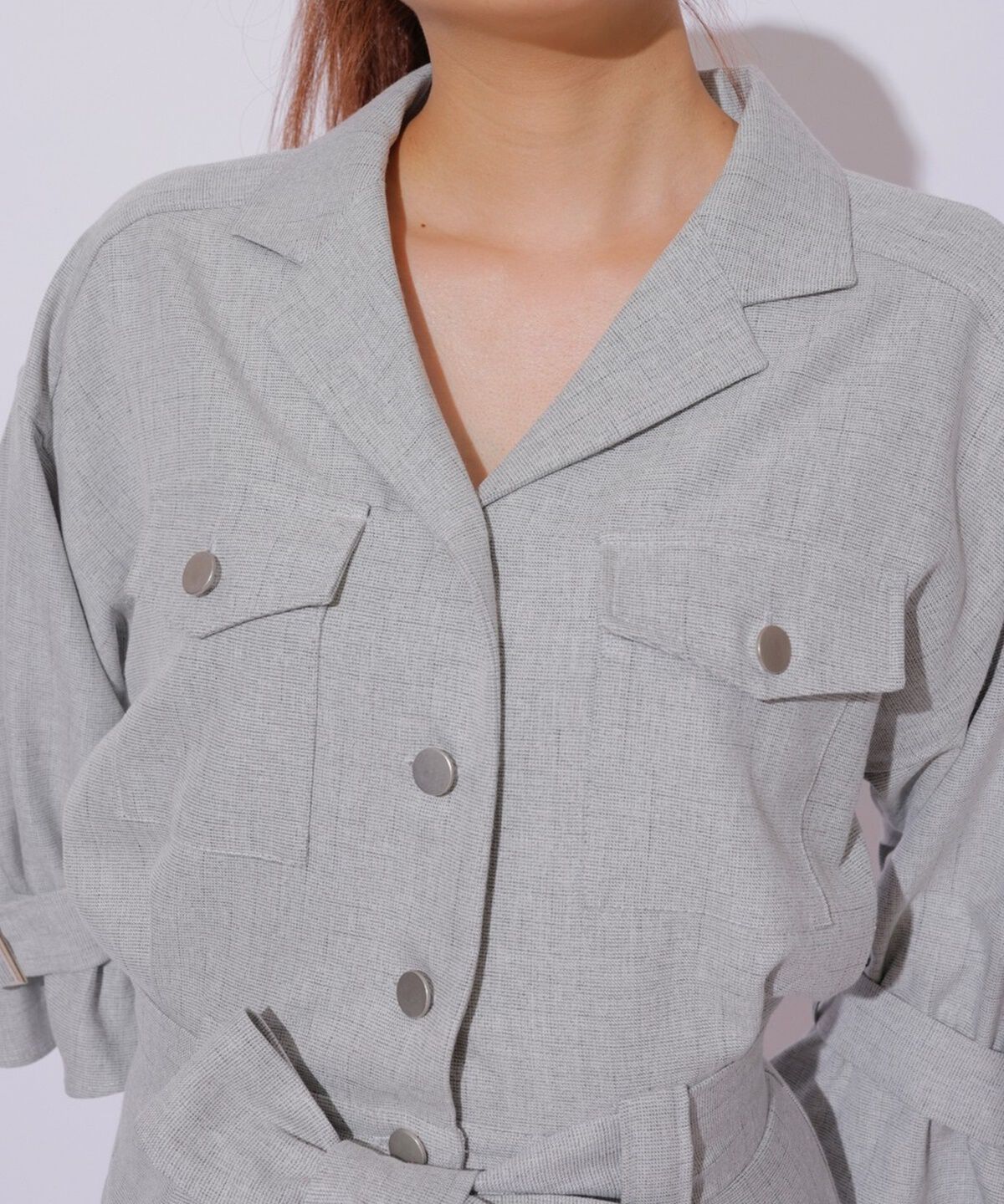 REDYAZEL「キャンディースリーブミニロンパース」|オールインワン|