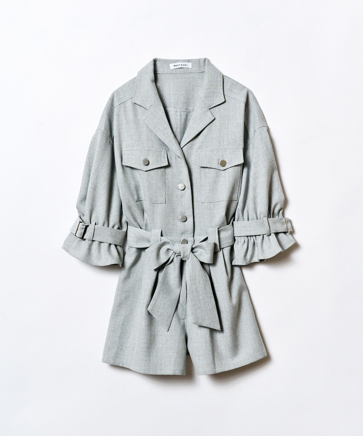 REDYAZEL「キャンディースリーブミニロンパース」|オールインワン|