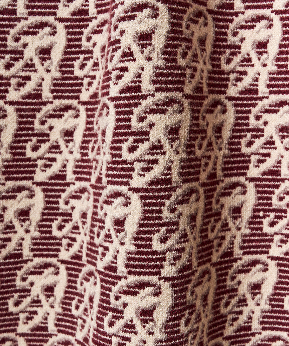 REDYAZEL「モノグラムジャガードニットワンピース」|ワンピース|