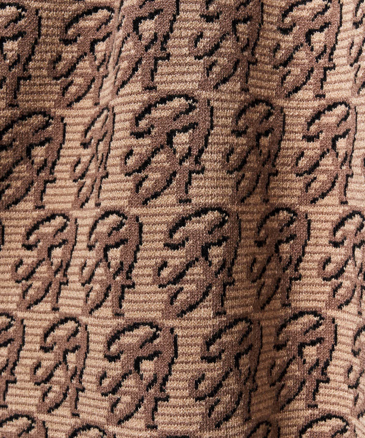 REDYAZEL「モノグラムジャガードニットワンピース」|ワンピース|