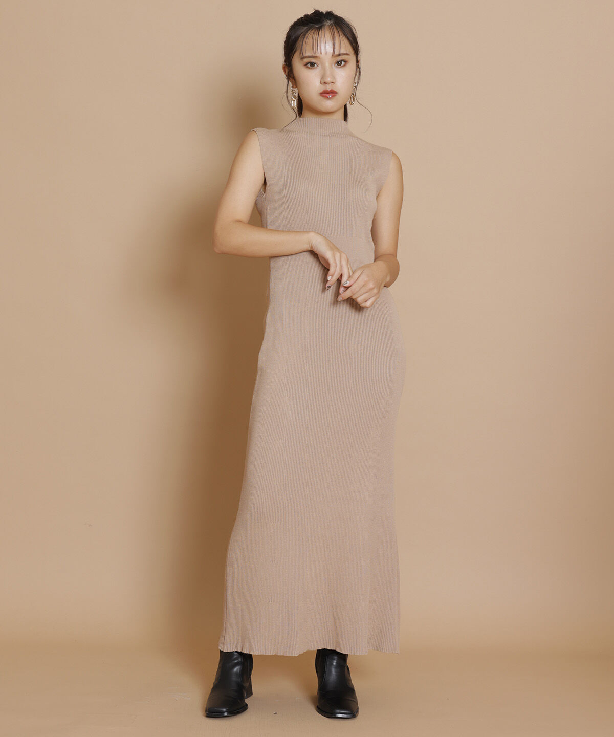 REDYAZEL「ニットワンピース&times;ボレロセット」|ワンピース|