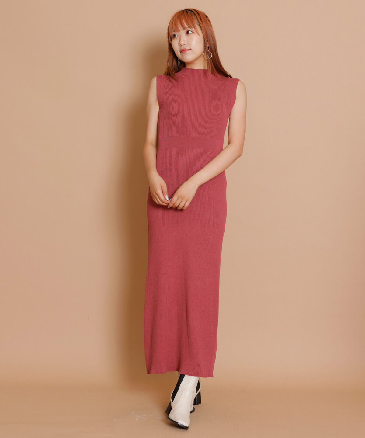 REDYAZEL「ニットワンピース&times;ボレロセット」|ワンピース|