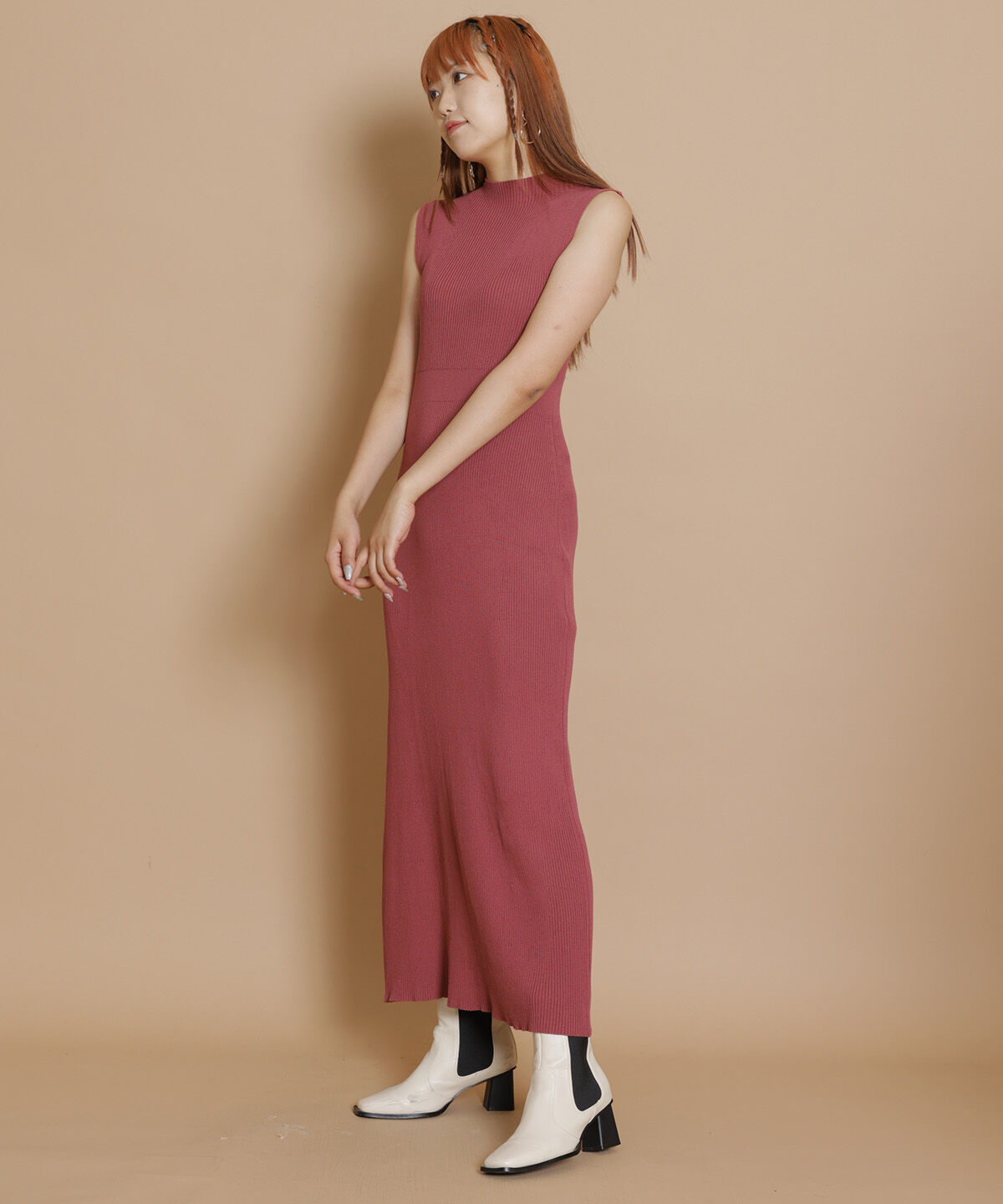 REDYAZEL「ニットワンピース&times;ボレロセット」|ワンピース|