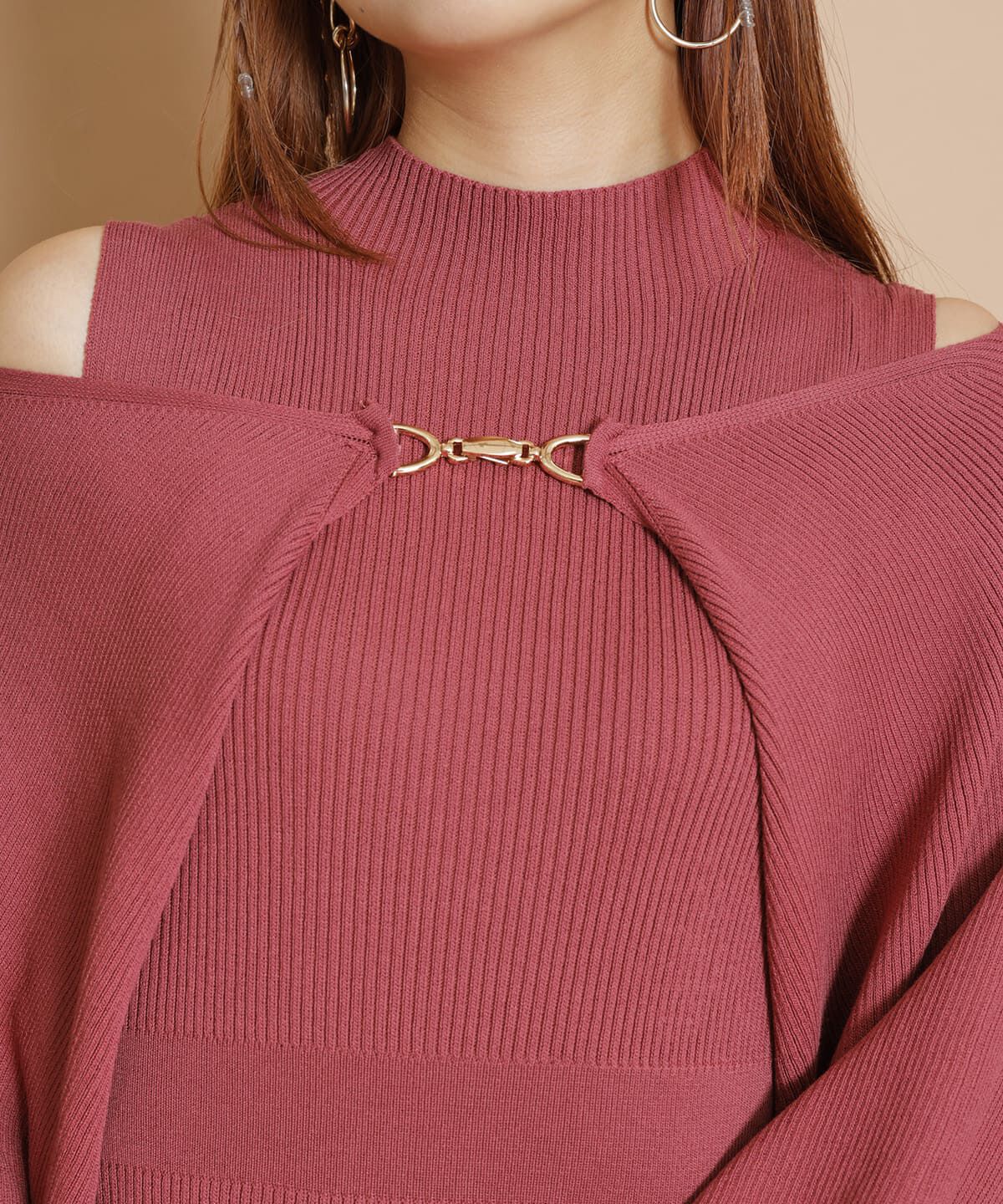 REDYAZEL「ニットワンピース&times;ボレロセット」|ワンピース|