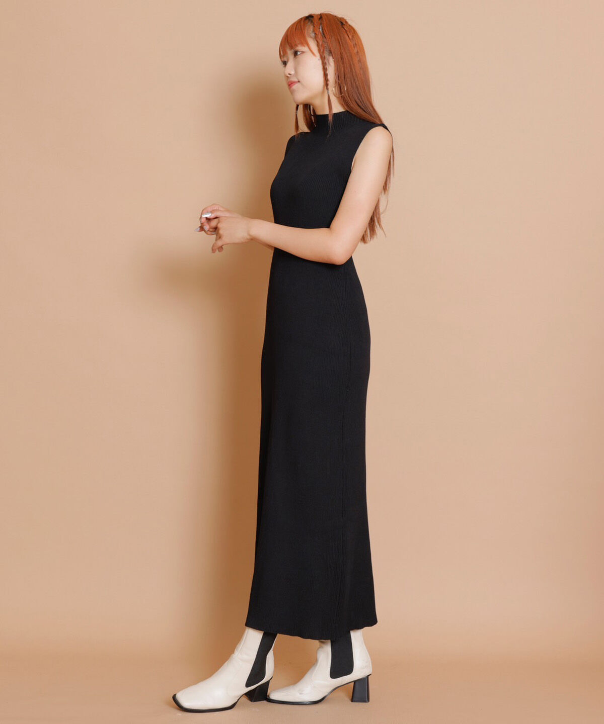 REDYAZEL「ニットワンピース&times;ボレロセット」|ワンピース|