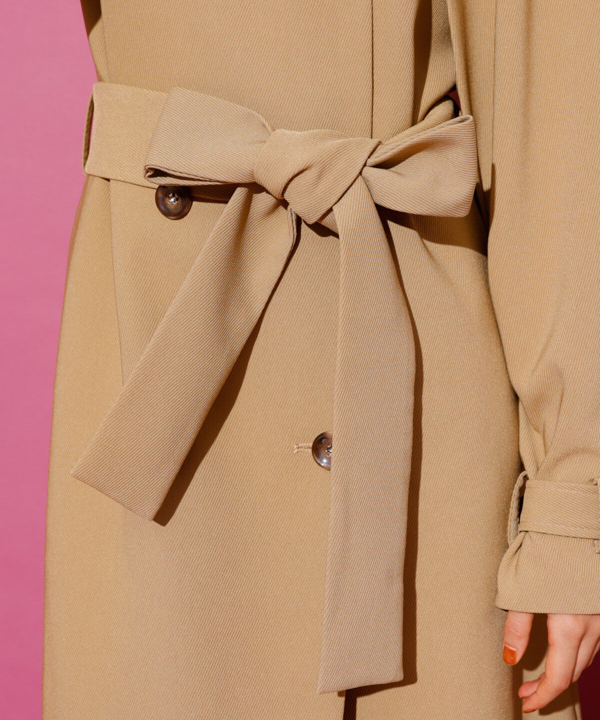 REDYAZEL「2WAYダブルロングコート」|ステンカラーコート|