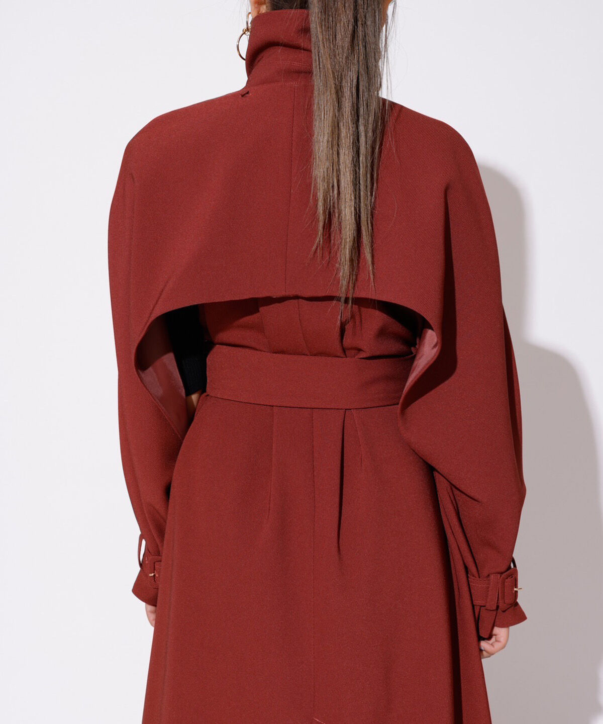 REDYAZEL「2WAYダブルロングコート」|ステンカラーコート|