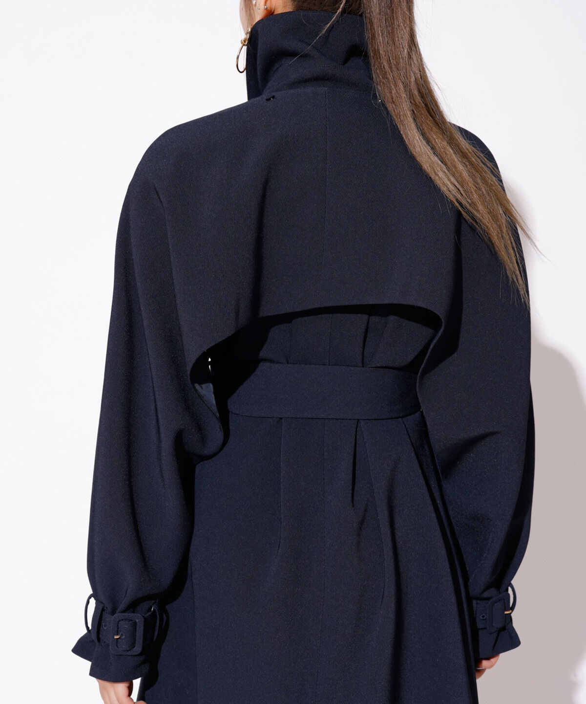 REDYAZEL「2WAYダブルロングコート」|ステンカラーコート|