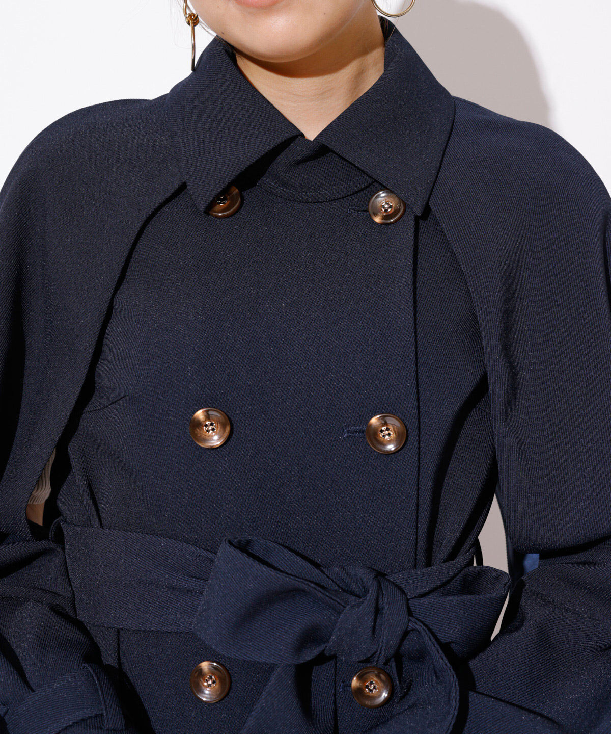 REDYAZEL「2WAYダブルロングコート」|ステンカラーコート|