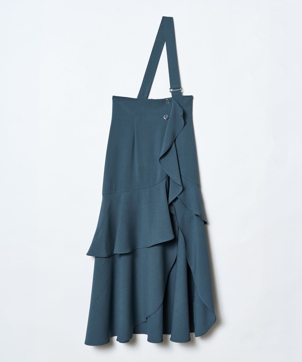 REDYAZEL「サス付きアシメフレアスカート」|フレア|