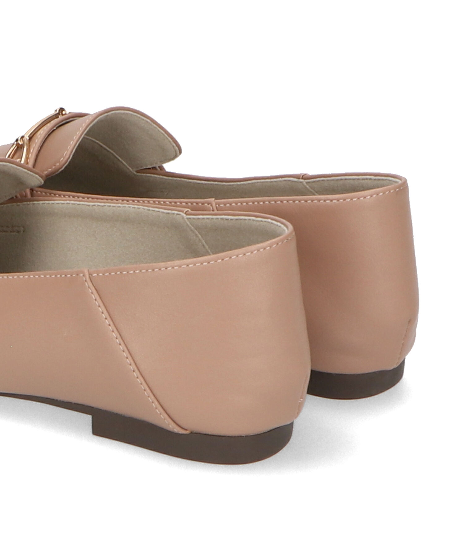 WA Oriental TRaffic「スクエアトゥモチーフ バブーシュ ローファー /42308 柔らかい フラット」|パンプス|