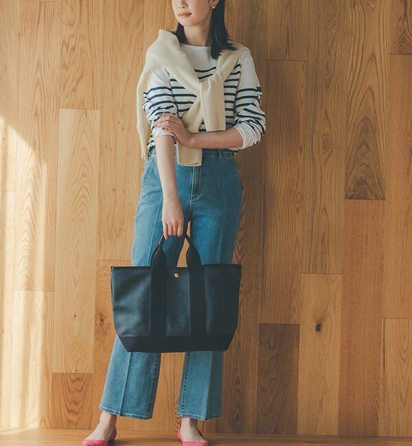 TOPKAPI BREATH「スコッチグレインネオレザー A4トートバッグ【VERY 掲載】」|トートバッグ|