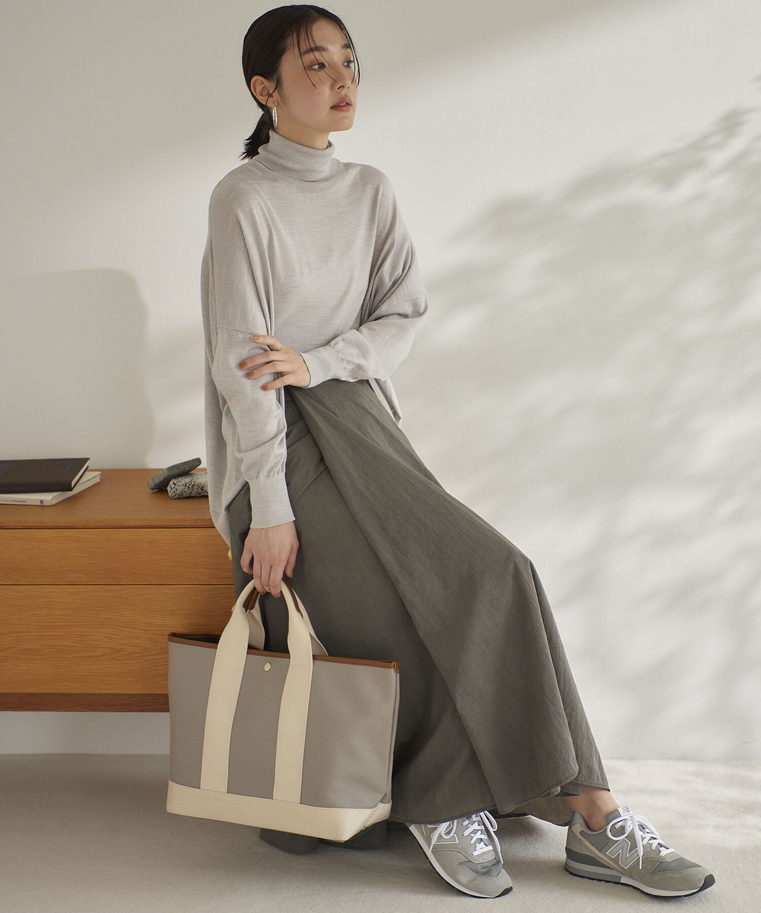 TOPKAPI BREATH「スコッチグレインネオレザー A4トートバッグ【VERY 掲載】」|トートバッグ|