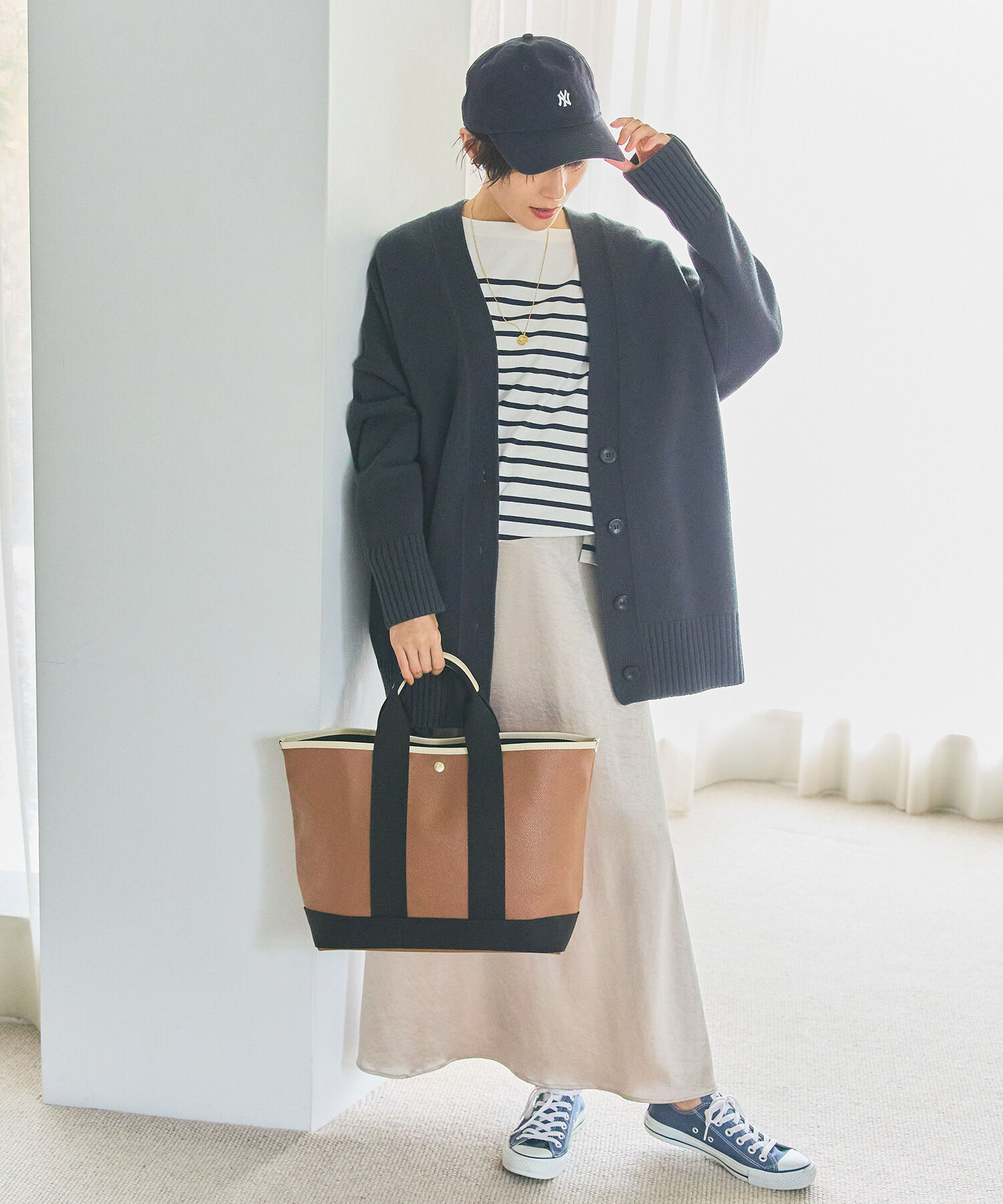 TOPKAPI BREATH「スコッチグレインネオレザー A4トートバッグ【VERY 掲載】」|トートバッグ|