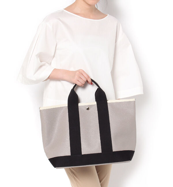 TOPKAPI BREATH「スコッチグレインネオレザー A4トートバッグ【VERY 掲載】」|トートバッグ|