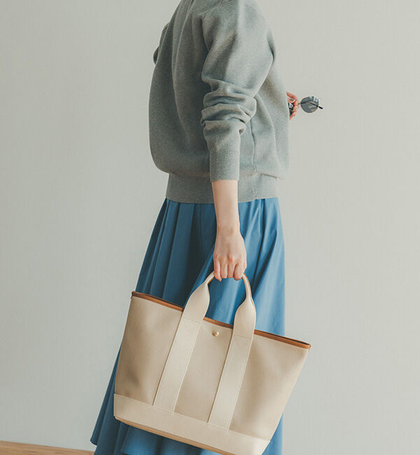 TOPKAPI BREATH「スコッチグレインネオレザー A4トートバッグ【VERY 掲載】」|トートバッグ|