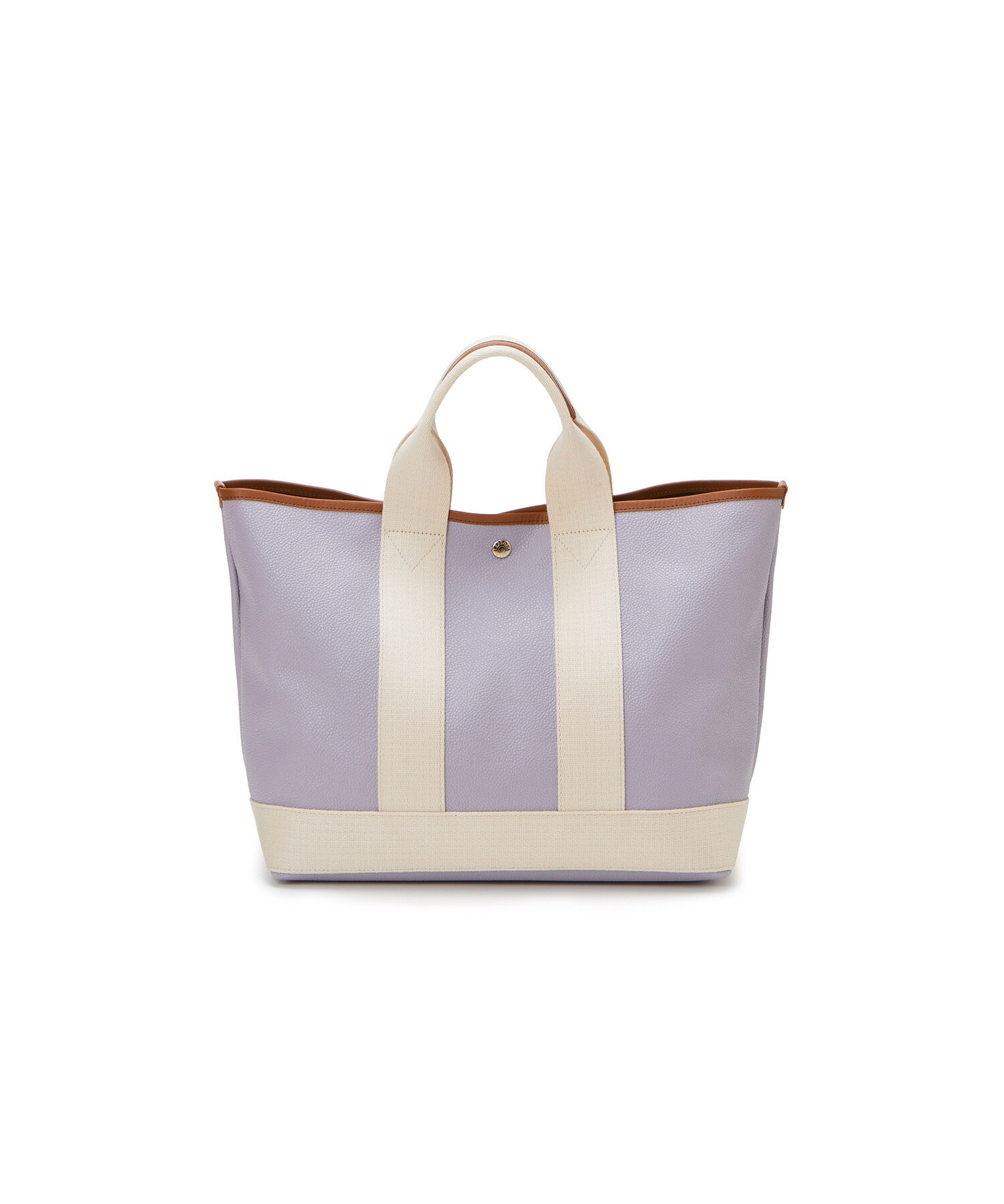 TOPKAPI BREATH「スコッチグレインネオレザー A4トートバッグ【VERY 掲載】」|トートバッグ|ラベンダー