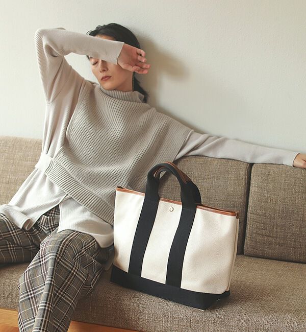 TOPKAPI BREATH「スコッチグレインネオレザー A4トートバッグ【VERY 掲載】」|トートバッグ|