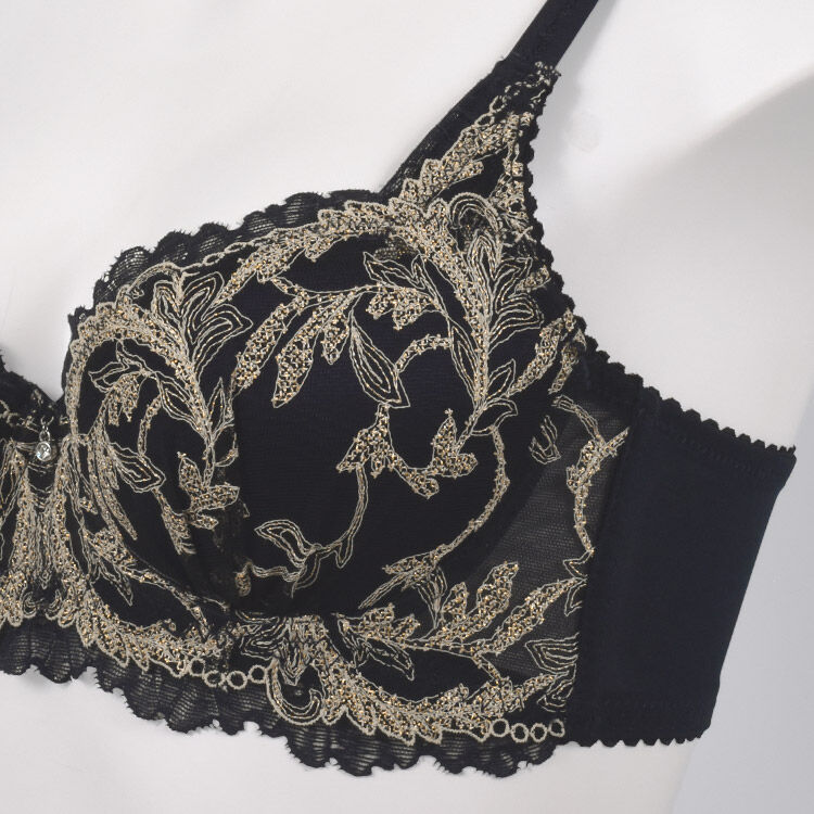 intesucre「アンテシュクレ intesucre 脇高ブラ Premium ブラジャー単品 E-F/65-80 IBT339」|インナー|