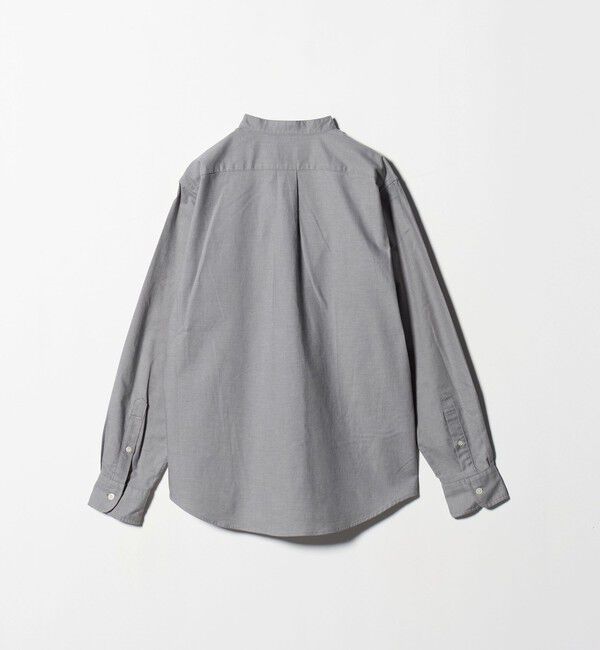 UNITED ARROWS green label relaxing「ナチュラルフィット  バンドカラー シャツ」|シャツ・ブラウス|