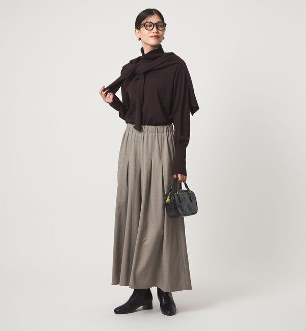 UNITED ARROWS green label relaxing「【WEB限定】＜at ease＞キュロット パンツ」|キュロット|