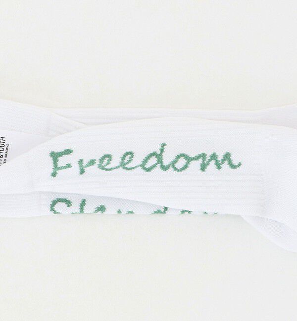 BEAUTY&YOUTH UNITED ARROWS「フリーダム スタンダード ロゴ ソックス」|ソックス|