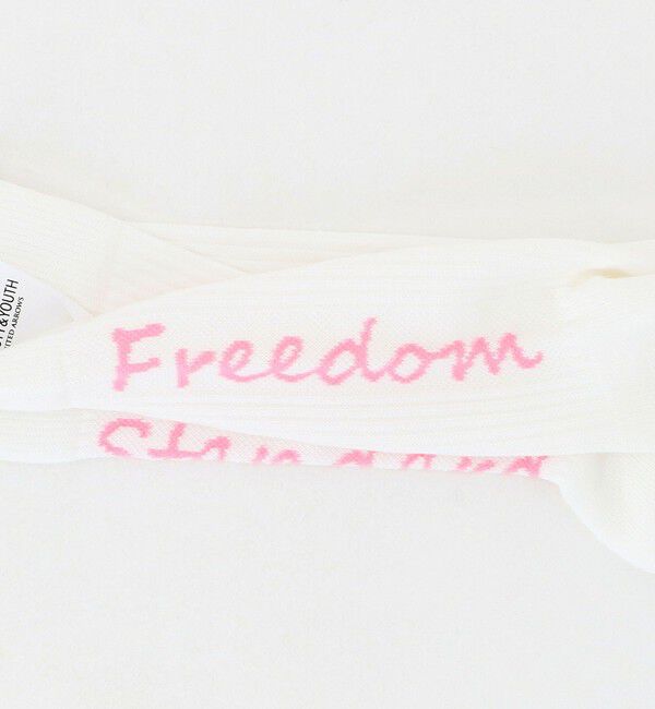 BEAUTY&YOUTH UNITED ARROWS「フリーダム スタンダード ロゴ ソックス」|ソックス|