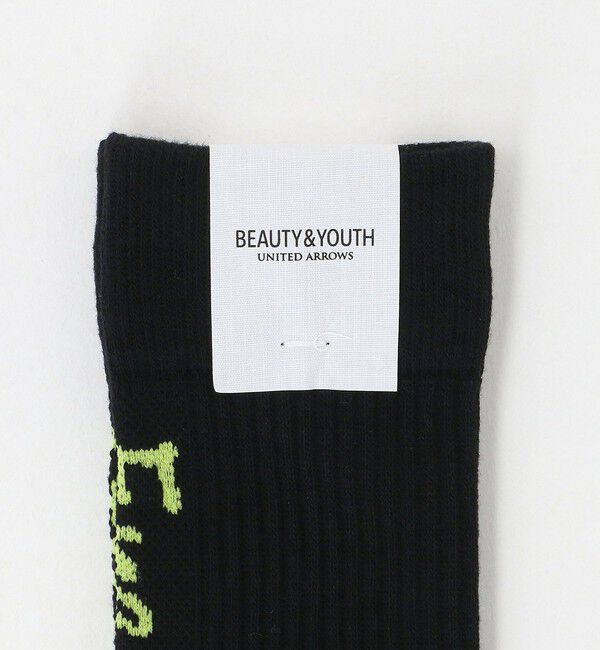BEAUTY&YOUTH UNITED ARROWS「フリーダム スタンダード ロゴ ソックス」|ソックス|