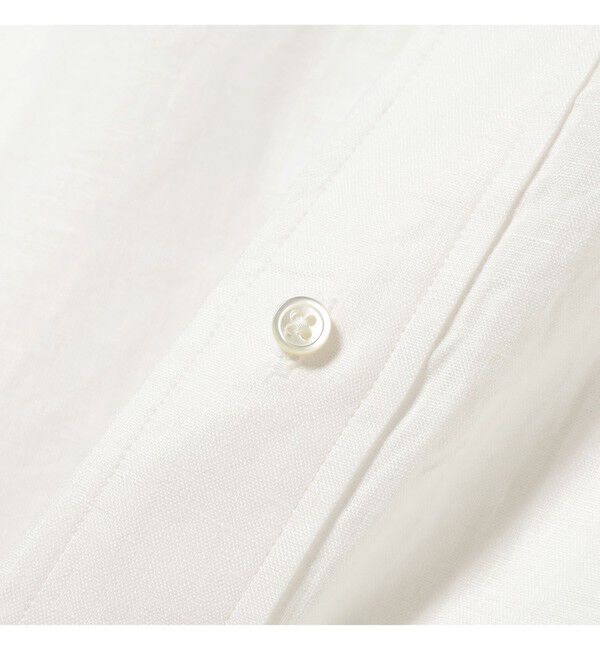 Demi-Luxe BEAMS 「TICCA / リネン フレンチスリーブ シャツ」|シャツ・ブラウス|