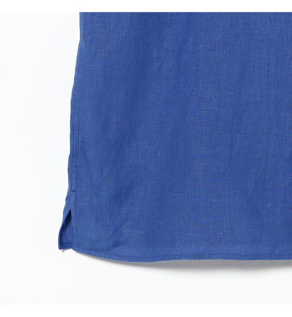 Demi-Luxe BEAMS 「TICCA / リネン フレンチスリーブ シャツ」|シャツ・ブラウス|