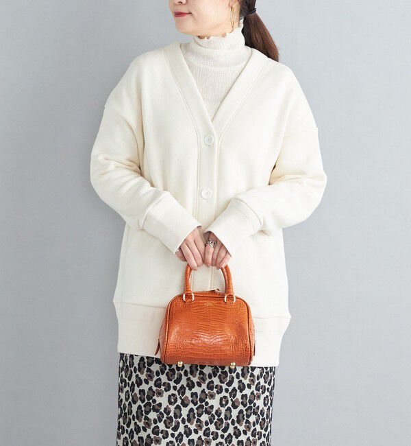 SHIPS for women「〈手洗い可能〉吊り裏毛2WAYプルオーバーカーディガン」|カーディガン|